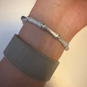 Moissanite Bracelet in 925 sterling silver